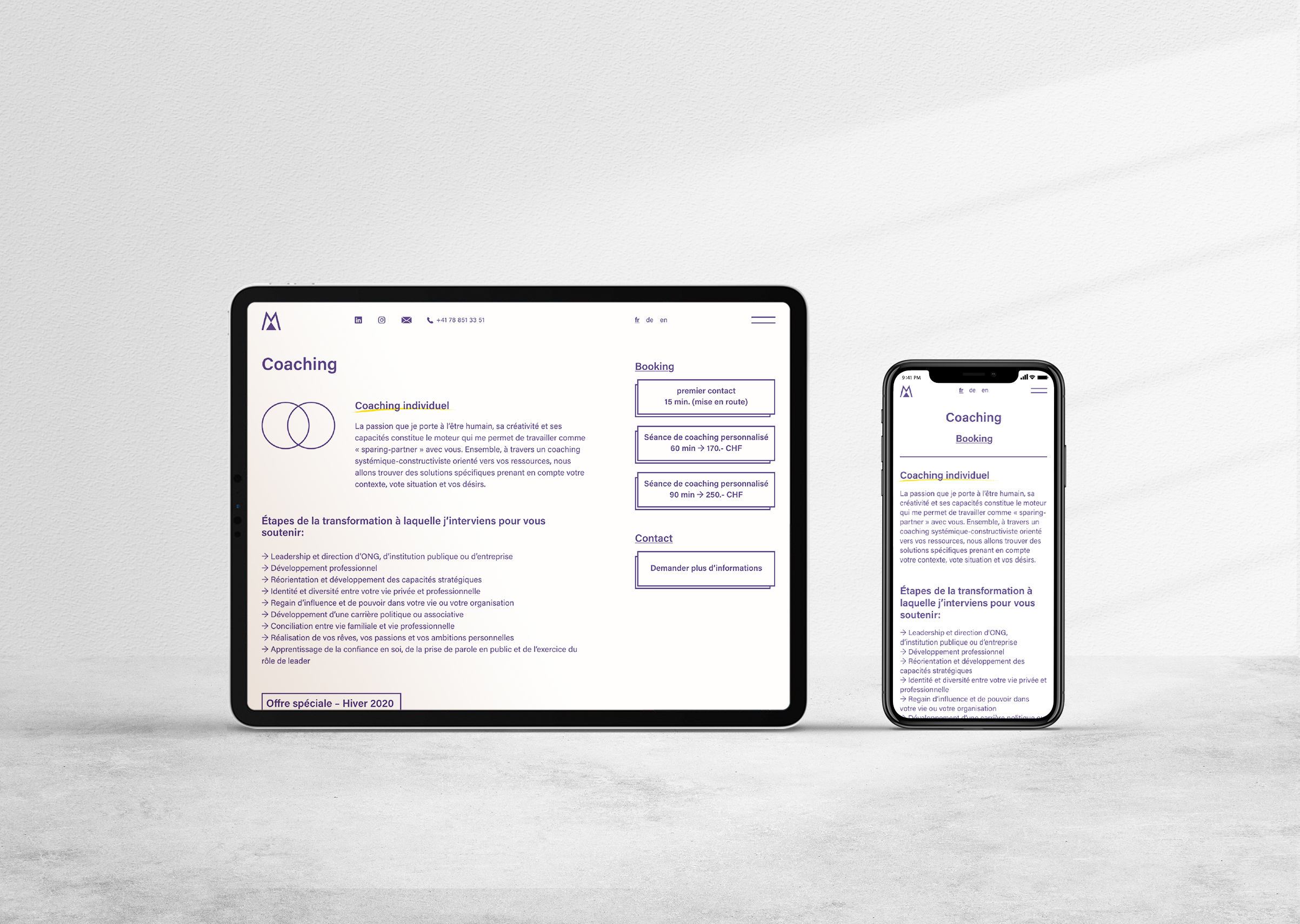 Transformation Design - Website