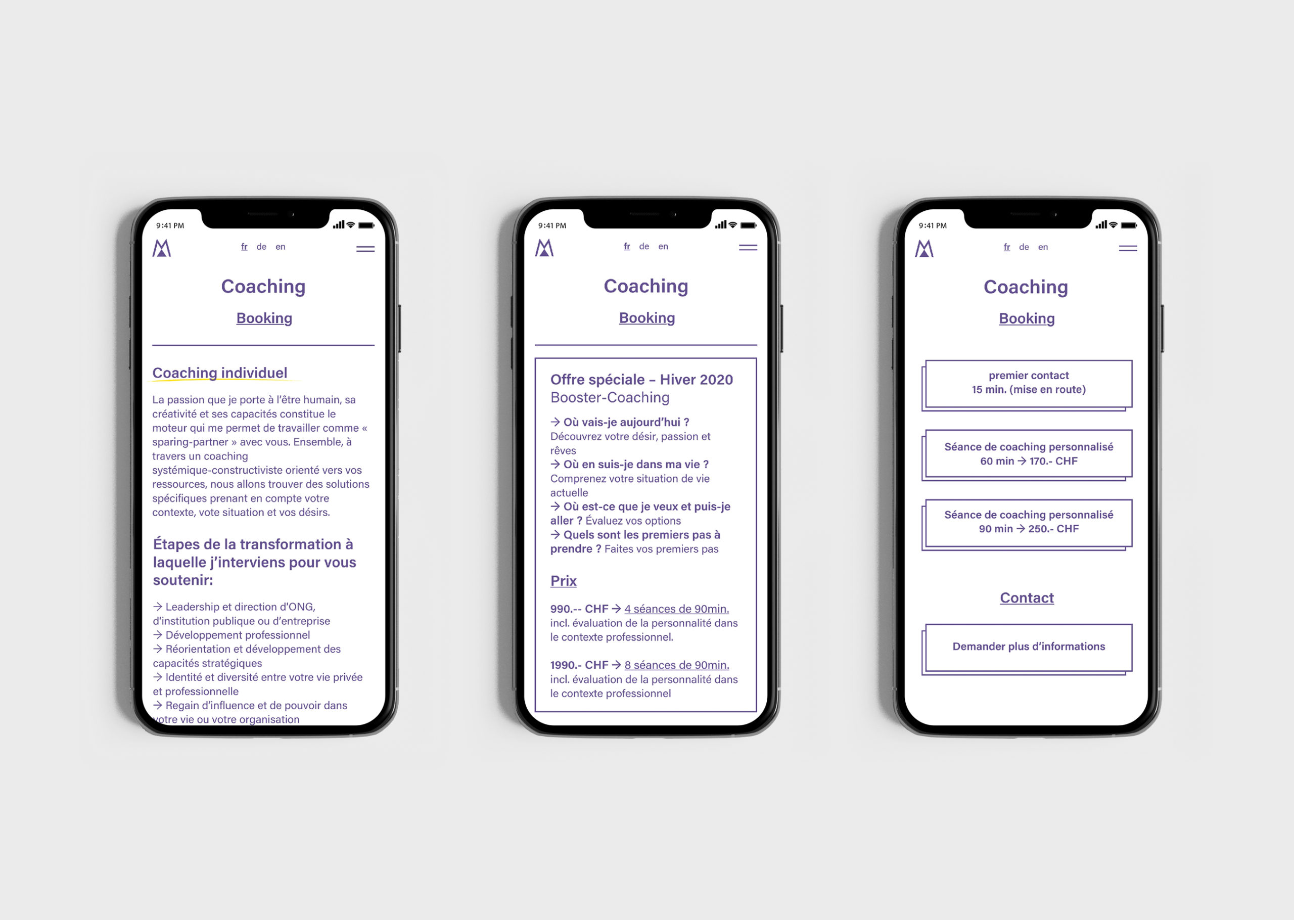 Transformation Design - Website