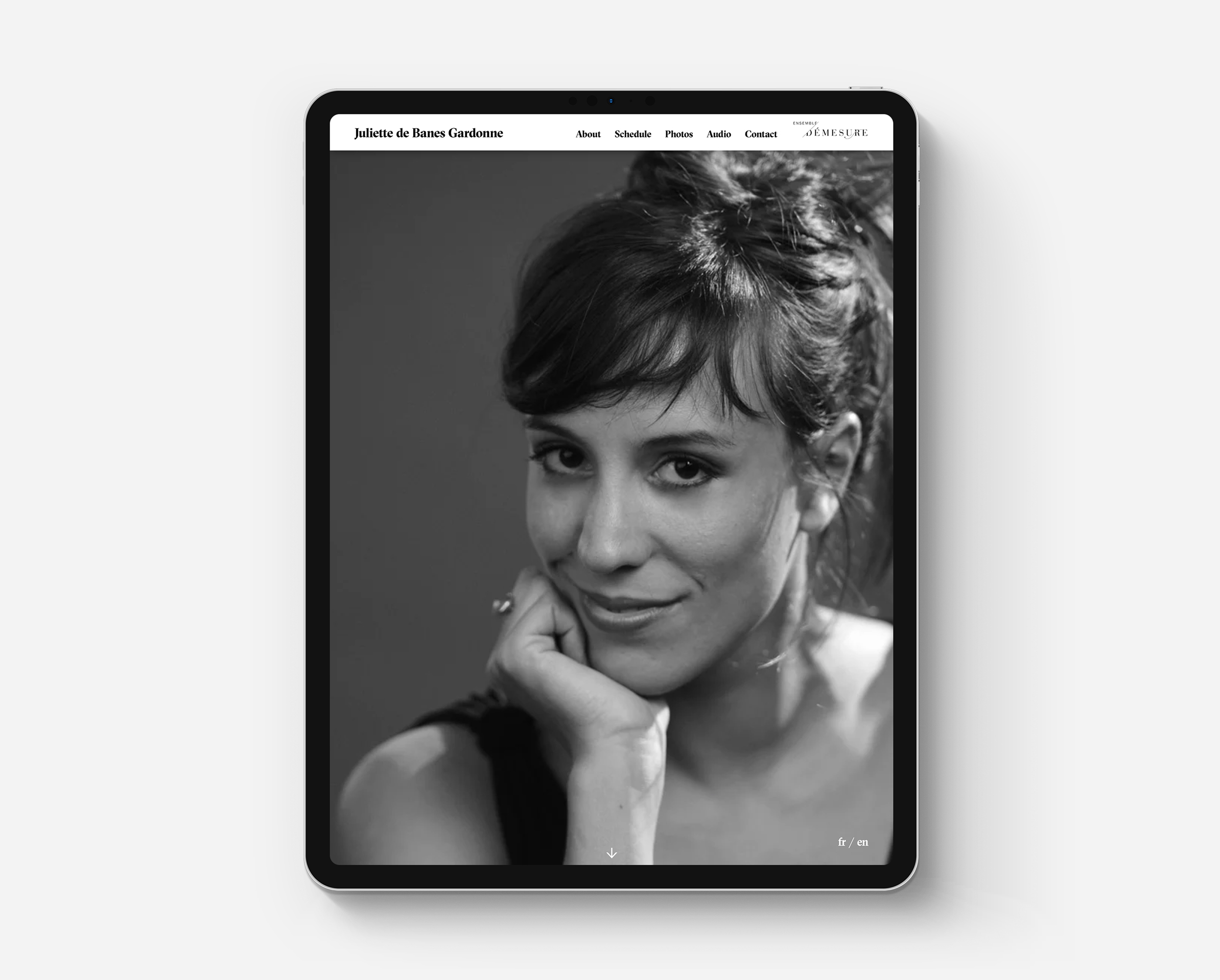 Website - Juliette de Banes Gardonne