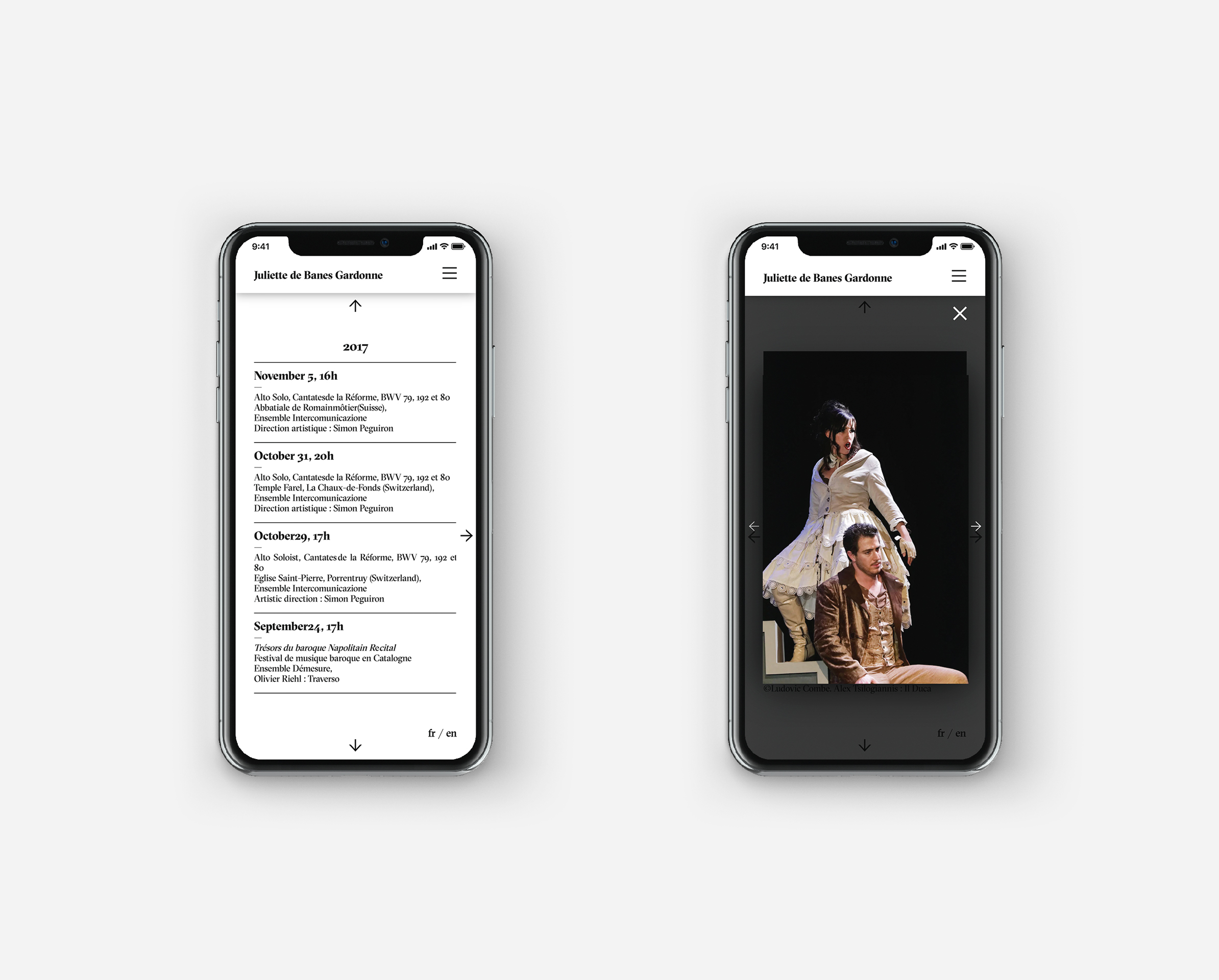 Website - Juliette de Banes Gardonne