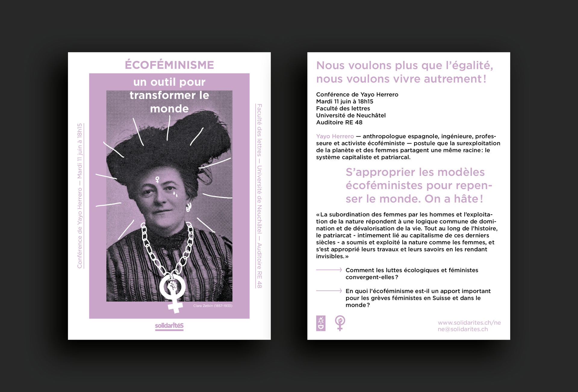 Conférences solidarités 2