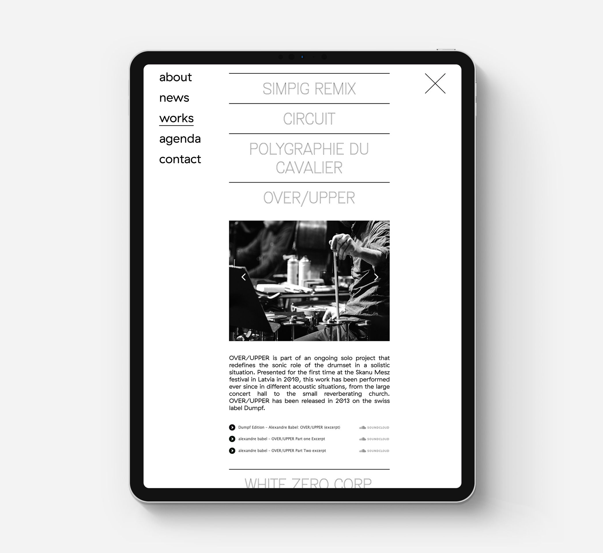 Alexandre Babel - Website