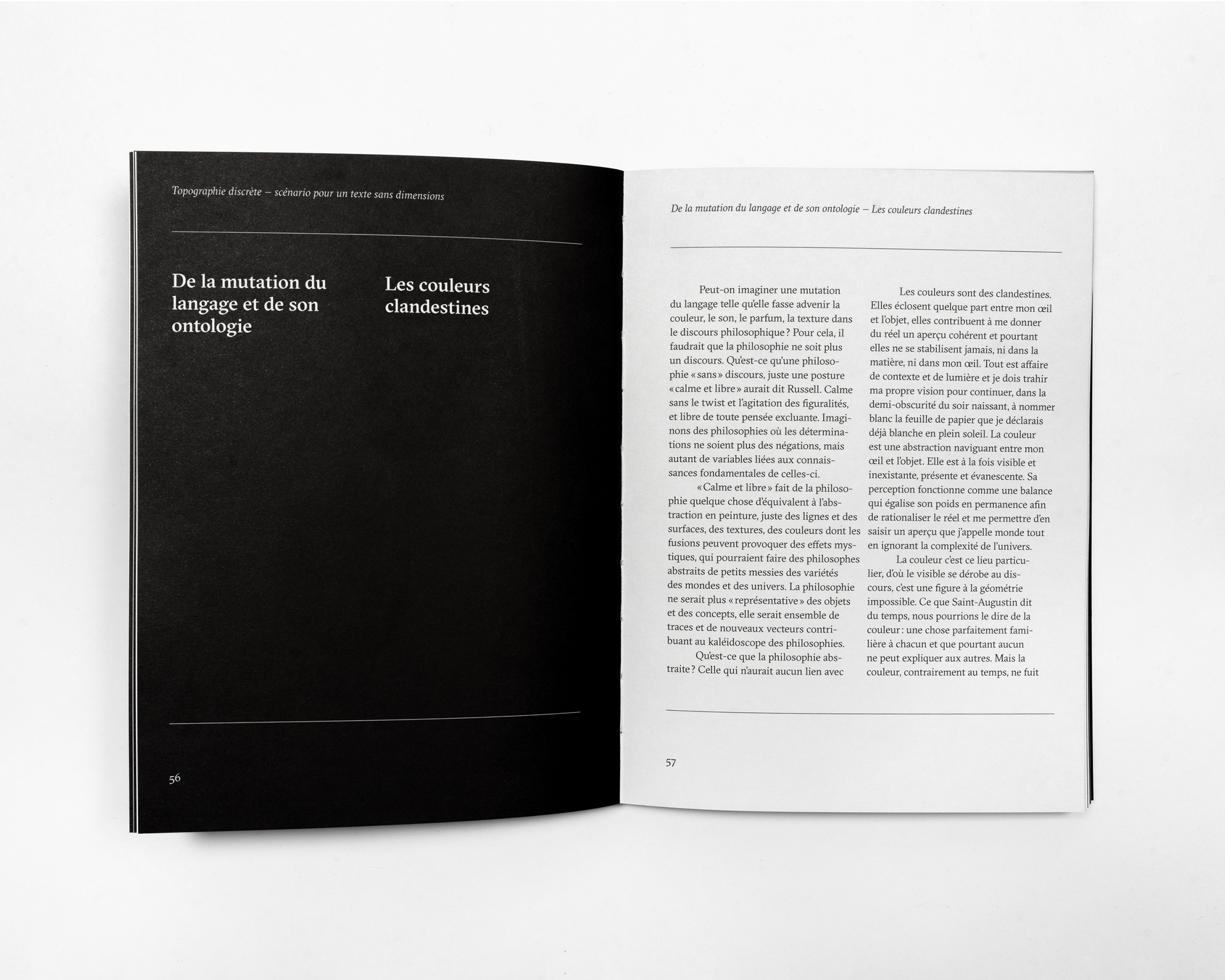 Topographie discrète – Das dritte Büro – Berlin – Book Project