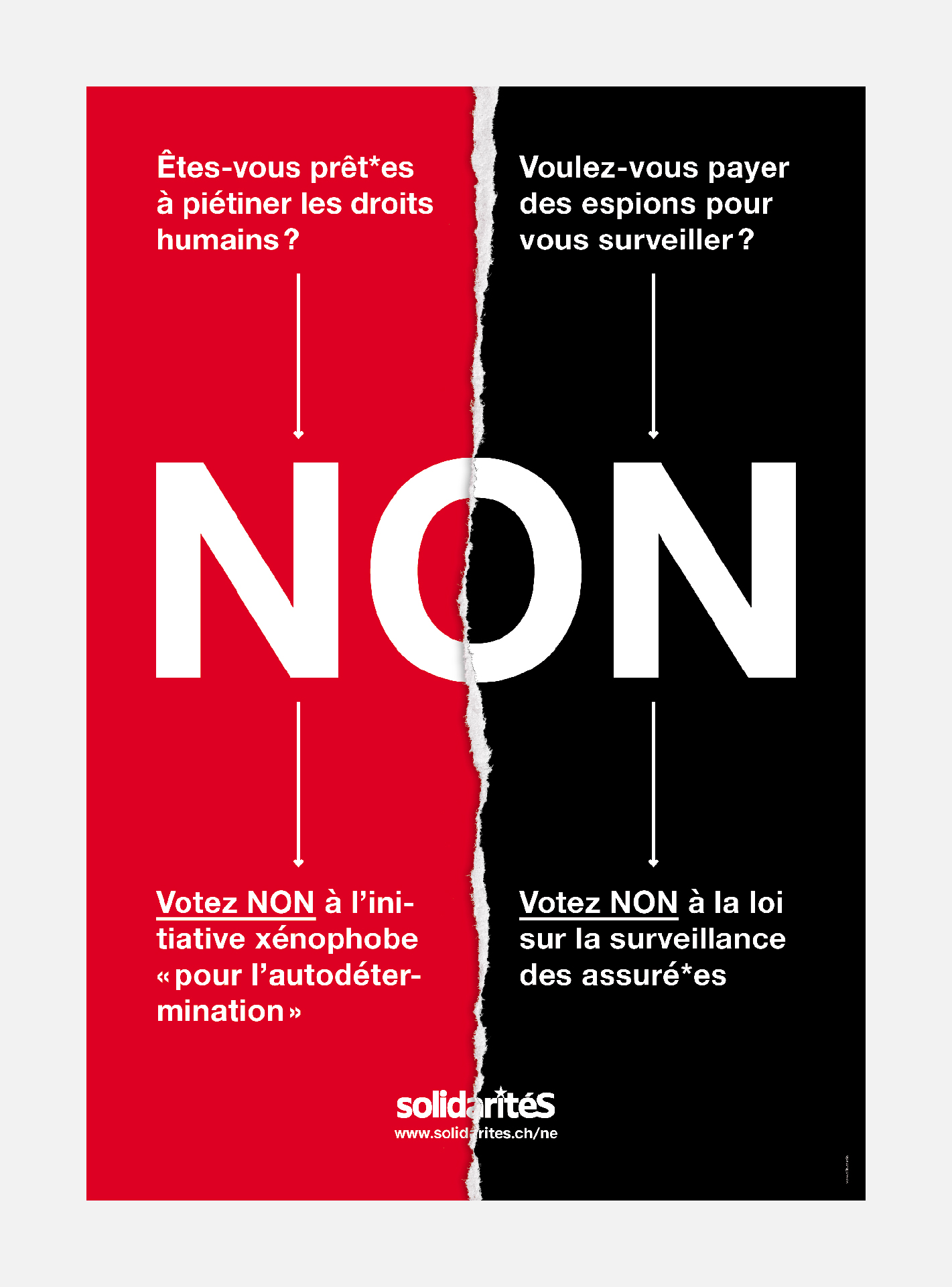 solidaritéS - poster series