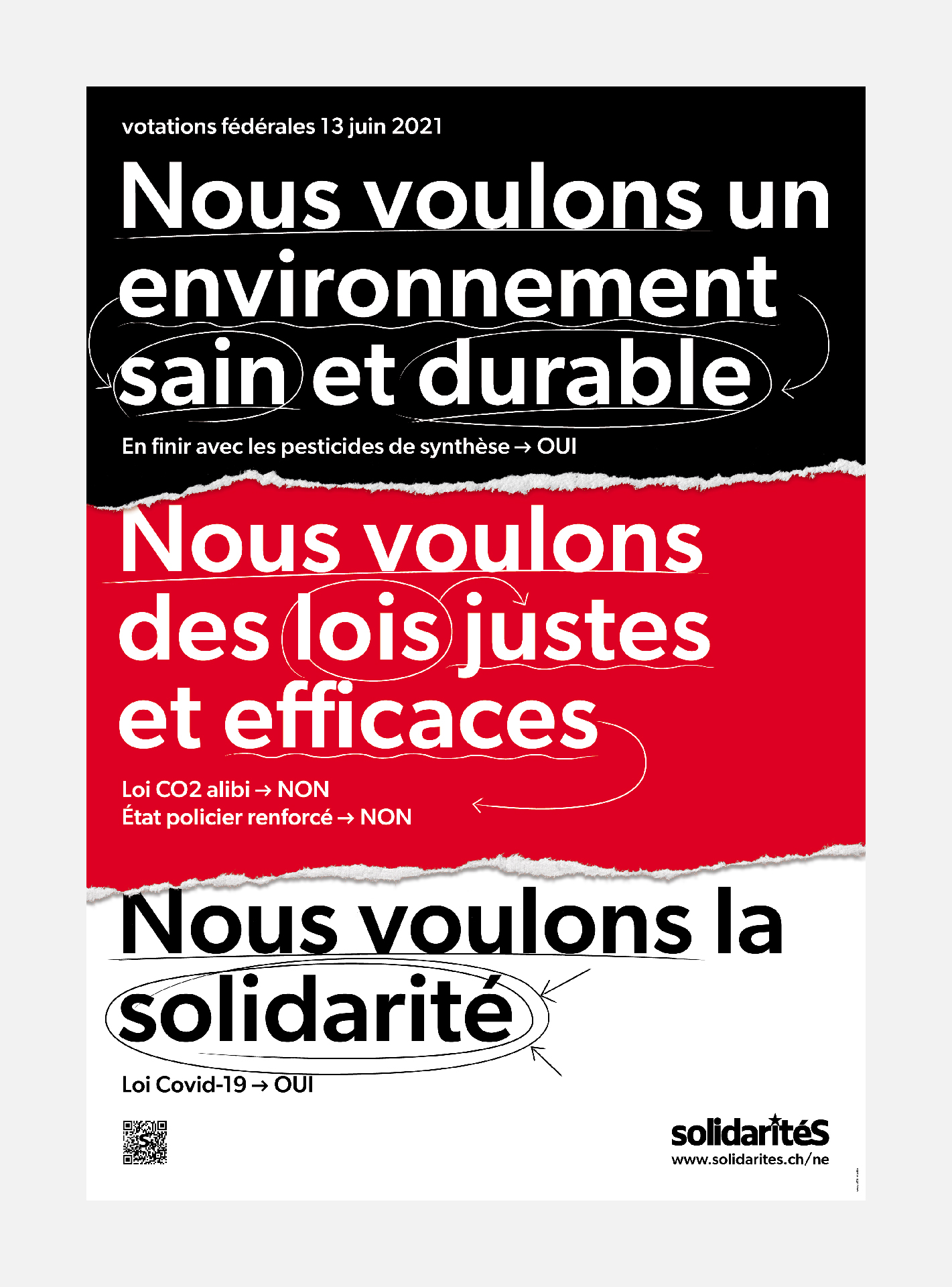 solidaritéS - poster series